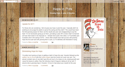 Desktop Screenshot of hopsinpots.com